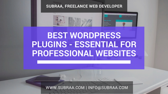 Essential WordPress Plugins for a Professional Website