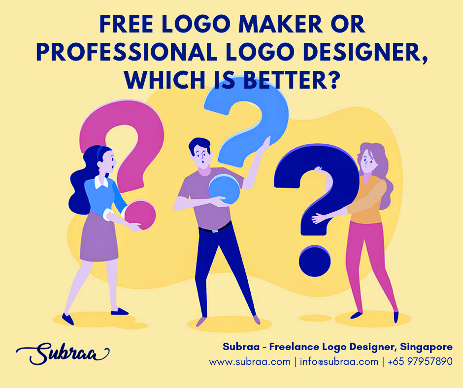 Free logo maker or professional logo designer - by Subraa