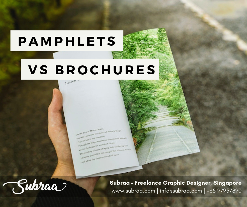 Pamphlet Brochure Design Learn The Differences And It s Benefits 