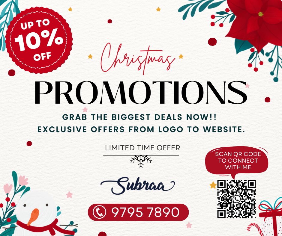Christmas 2022 Promotions / Discounts & Offers for Logo Design and Website Design in Singapore