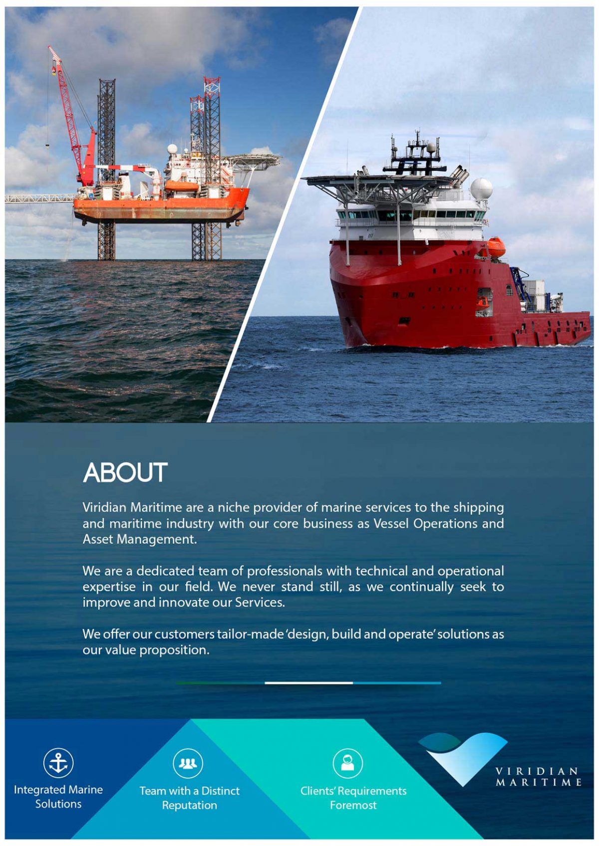 Flyer Design for Maritime Company in Singapore - #1 Premier Freelance ...