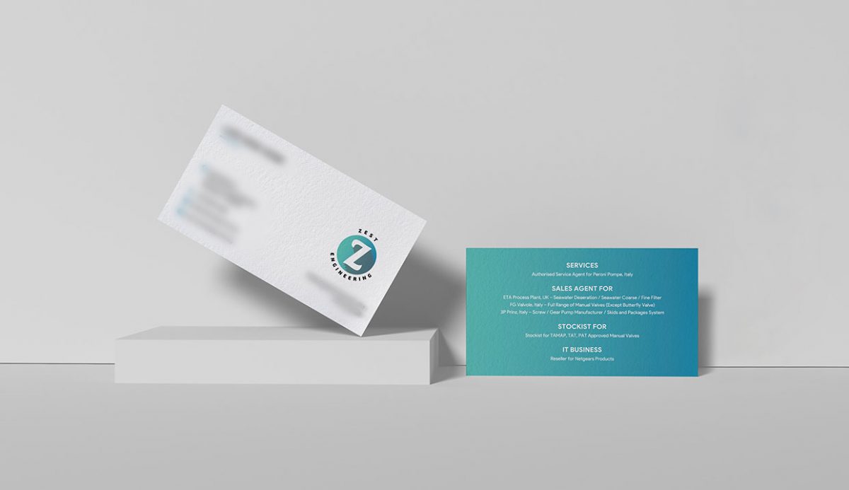 Business Card for Engineering Services - #1 Premier Freelance Web